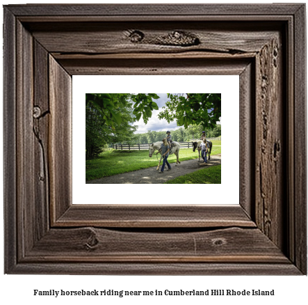 family horseback riding near me in Cumberland Hill, Rhode Island